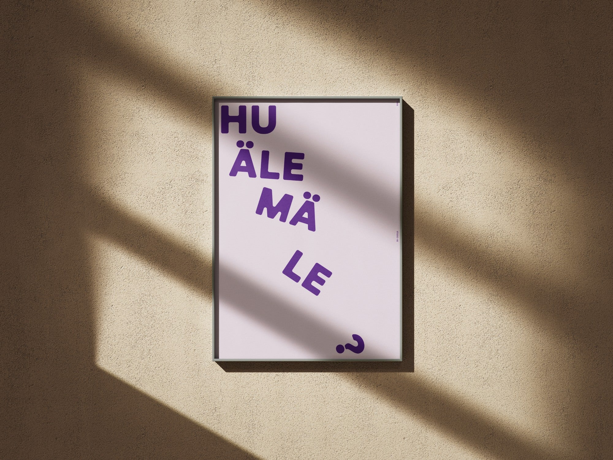 HU ÄLE MÄ LE?